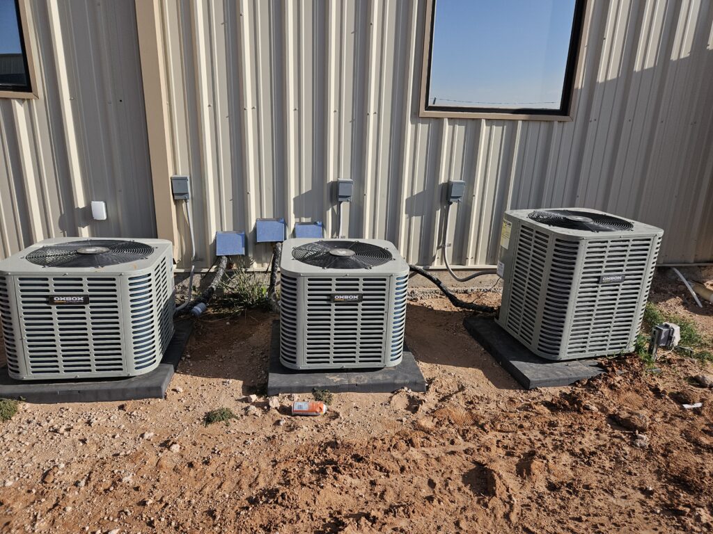 Three Air Conditioners